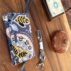 Vera Bradley Multicolor Floral Wristlet